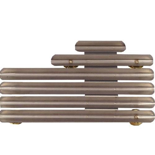 Military Ribbon Rack Metal Mounting Bar - 15 Ribbon Holder