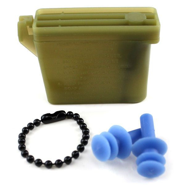 EAR PLUGS W/PLASTIC CASE LARGE - Ira Green