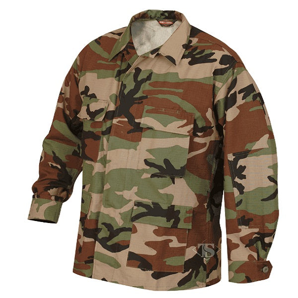 Tru Spec Camouflage Uniform: Adult BDU Shirt - Battle Dress
