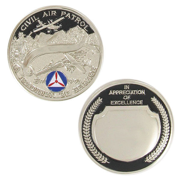 Civil Air Patrol CAP Appreciation Silver Coin Vanguard Industries