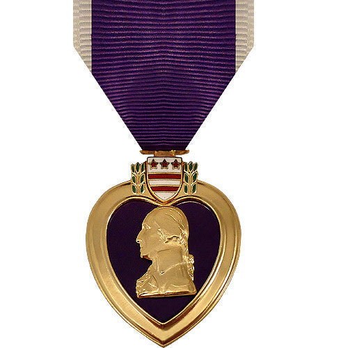 Purple Heart Anodized Full Size Medal – Vanguard Industries