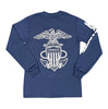 Sea Cadet Navy T-Shirt Long Sleeve with Logo