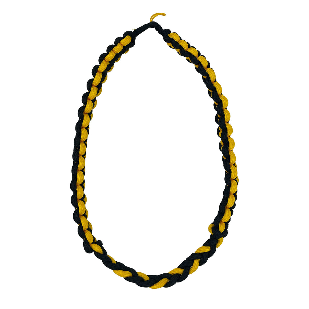 Army Shoulder Cord: 2723 Interwoven Black and Lite Gold