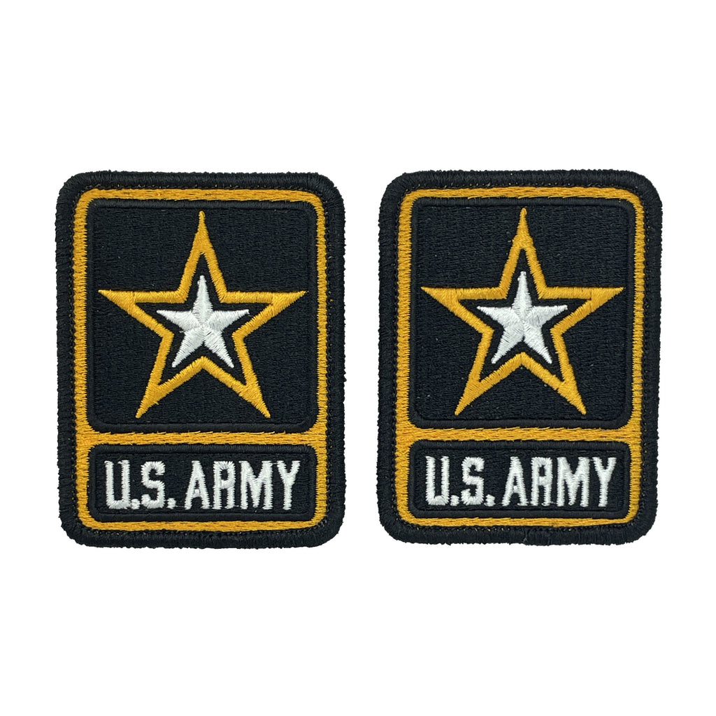 Army Patch: US Army Star Logo - Full Color with hook closure