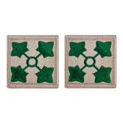 Army Patch: 4th Infantry Division - full color with hook closure