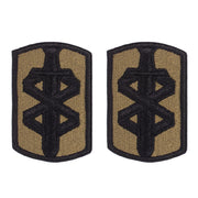 Army Patch: 18th Medical Command - embroidered on OCP