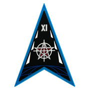 U.S. Space Force PVC Patch Space Delta 11 with hook