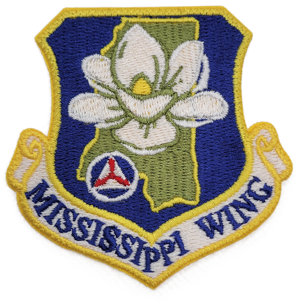 Civil Air Patrol Patch: Mississippi Wing w/ HOOK