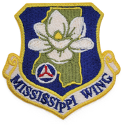 Civil Air Patrol Patch: Mississippi Wing w/ HOOK