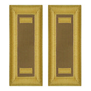 Army Shoulder Strap: Second Lieutenant Quartermaster - female