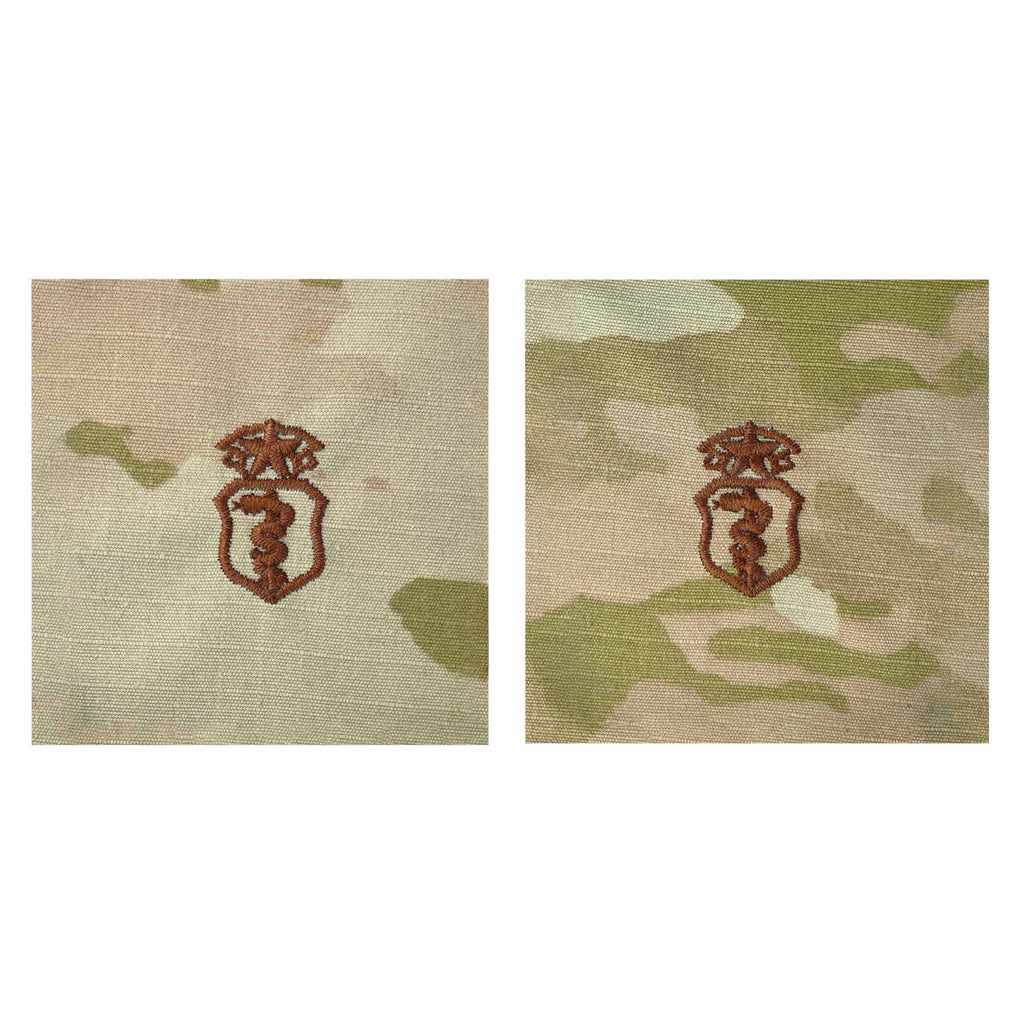 Air Force Embroidered Badge: Bio Medical: Chief - embroidered on OCP