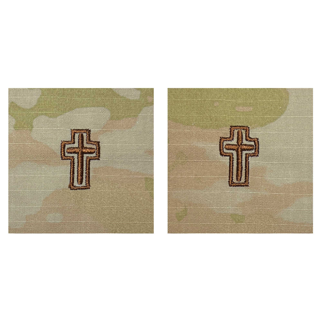 Air Force Embroidered Badge: Christian Chaplain -embroidered on OCP