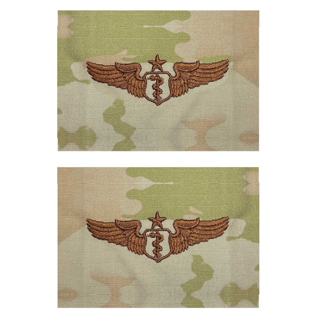 Air Force Embroidered Badge: Flight Surgeon: Senior - embroidered on OCP