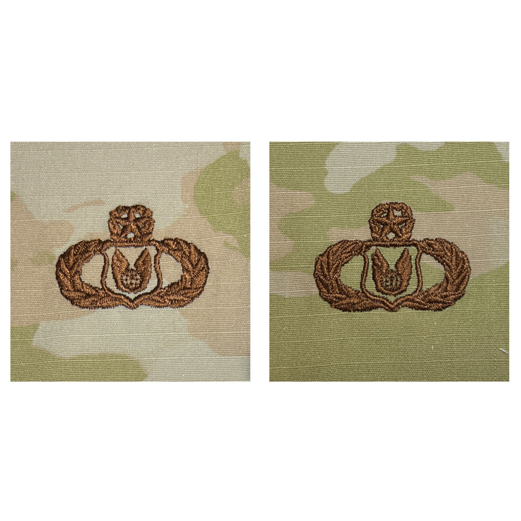 Air Force Embroidered Badge: Operations Support: Master - embroidered on OCP