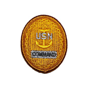 Navy Embroidered Badge: E7 Command - embroidered on coverall