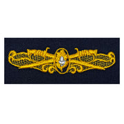 Navy Embroidered Badge: Surface Warfare Medical - coverall