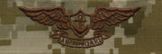 Navy Embroidered Badge: Aviation Warfare - Desert Digital