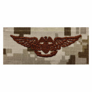 Navy Embroidered Badge: Professional Aviation Maintenance Officer - Desert Digital