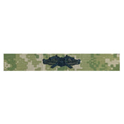 Navy Embroidered Badge: Navy Security Forces Basic Specialist - Woodland Digital