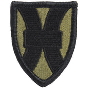 Army Patch: 21st Sustainment Command - embroidered on OCP