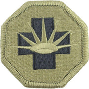 Army Patch: 8th Medical Brigade - embroidered on OCP