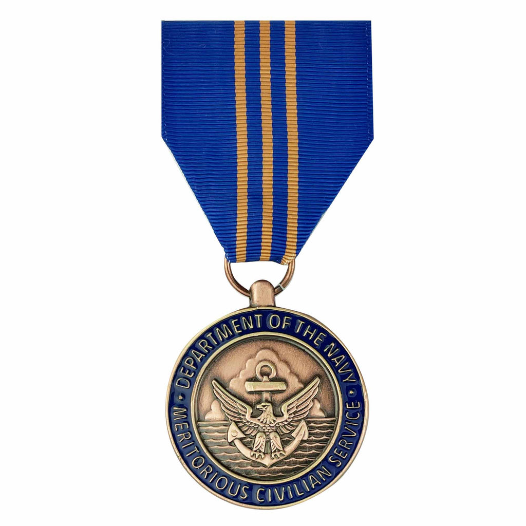 Full Size Medal: Navy Meritorious Civilian Service