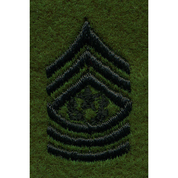 Army Leadership Rank Tab: Command Sergeant Major