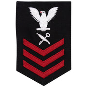 Navy E6 FEMALE Rating Badge: Retail Services Specialist - New Serge for Jumper