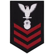 Navy E6 FEMALE Rating Badge: Navy Diver - New Serge for Jumper