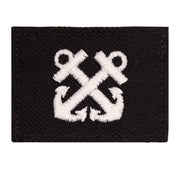 Navy Rating Badge: Striker Mark for BM Boatswains Mate - Serge for dress blue uniform