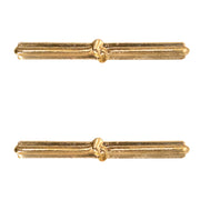 Army Ribbon Attachments: Good Conduct - 1 knot, gold