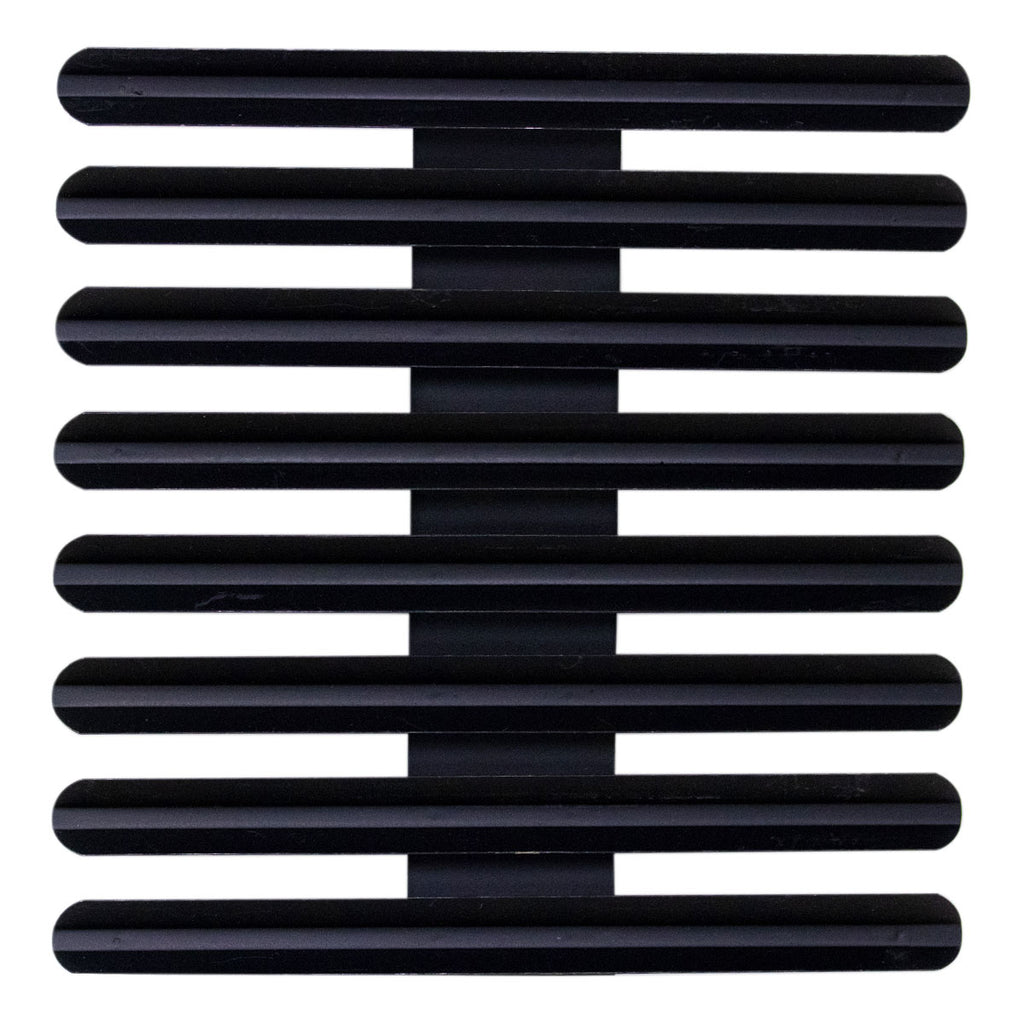 Ribbon Mounting Bar: 24 Ribbons - black metal 1/8