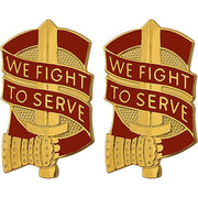 Army Crest: 45th Sustainment Brigade - We Fight to Serve