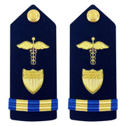 Coast Guard Shoulder Board: Warrant Officer 2 Medical Administration - Male