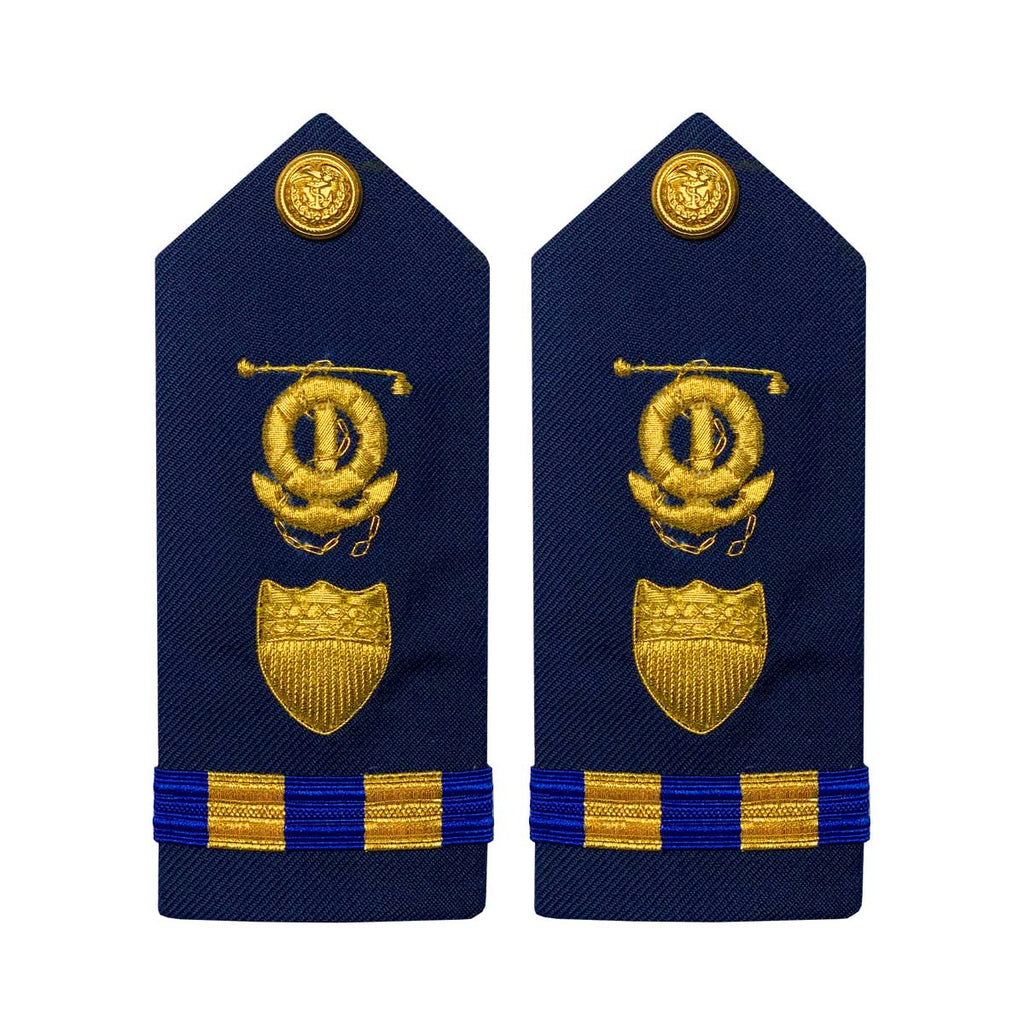 Coast Guard Shoulder Board: Warrant Officer 2 Marine Safety Specialist Deck - Male