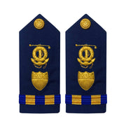 Coast Guard Shoulder Board: Warrant Officer 2 Marine Safety Specialist Deck - Male