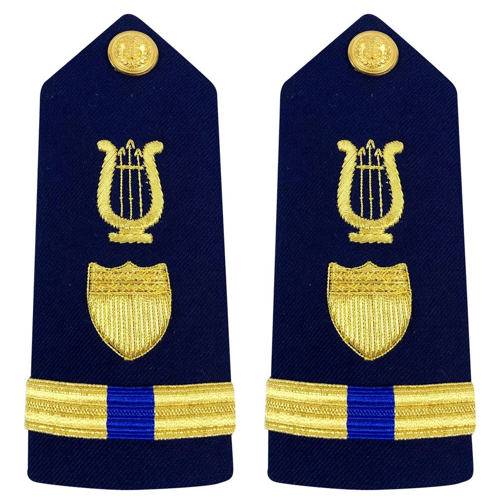 Coast Guard Shoulder Board: Warrant Officer 4 Bandmaster