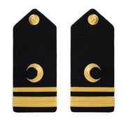 Navy Shoulder Board: Lieutenant Junior Grade Muslim Chaplain - male