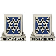 Army Crest: 524th Military Intelligence Battalion - Silent Vigilance