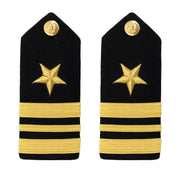 Navy Shoulder Board: Line Lieutenant Commander - male