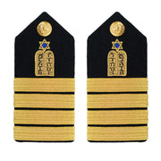 Navy Shoulder Board: Captain Jewish Chaplain - Female