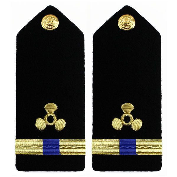 Navy Shoulder Board: Warrant Officer 4 Engineering Technician