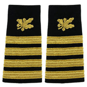 Navy Soft Shoulder Mark: Captain Supply Corps