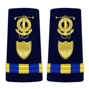 Coast Guard Shoulder Board: Enhanced Warrant Officer 3 Marine Safety Specialist Deck