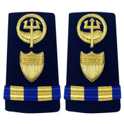 Coast Guard Shoulder Board: Enhanced Warrant Officer 2 Marine Safety Response - Female