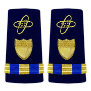 Coast Guard Shoulder Board: Enhanced Warrant Officer 3 Electronics - Female