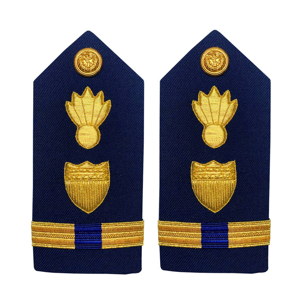 Coast Guard Shoulder Board: Warrant Officer 4 Weapons - Female