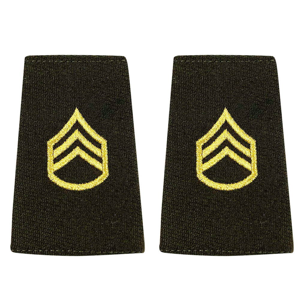 Army AGSU Small Epaulet: Staff Sergeant