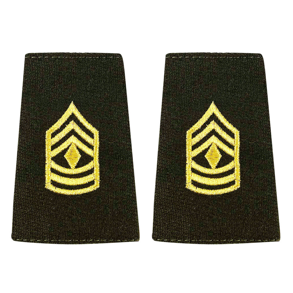 Army AGSU Small Epaulet: First Sergeant