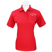 Civil Air Patrol: Ladies Leisure Polo Shirt: Short Sleeve (Red)